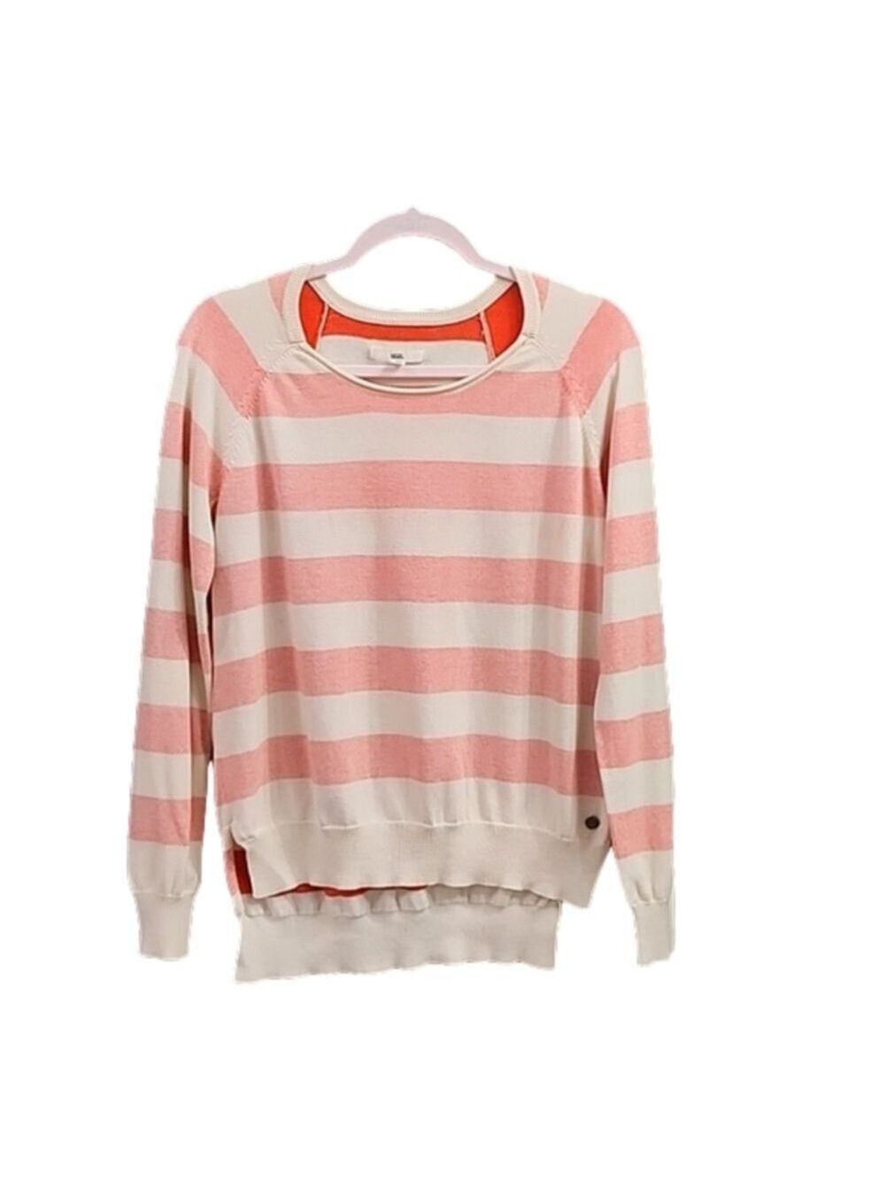 Vans  ladies medium orange strip sweater